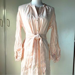 Joie Linen Shift Dress / Coverup